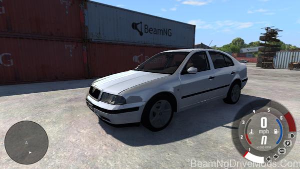 Beamng drive mods skoda