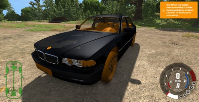 BeamNG Drive - BMW 740i E38 Car Mod - BeamNG Drive Mods Download