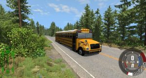 beamng drive school bus mod