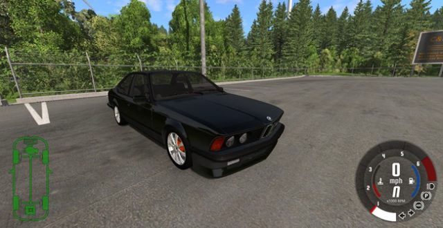 BeamNG Drive - BMW E24 M6 Car Mod V1.1 - BeamNG Drive Mods Download