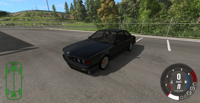 BeamNG Drive - BMW E24 M6 Car Mod V1.1 - BeamNG Drive Mods Download