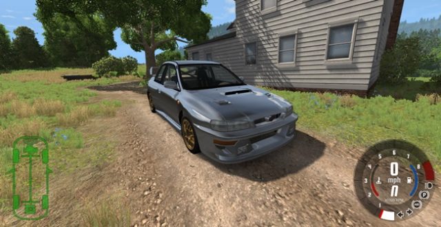 Subaru 22b beamng drive