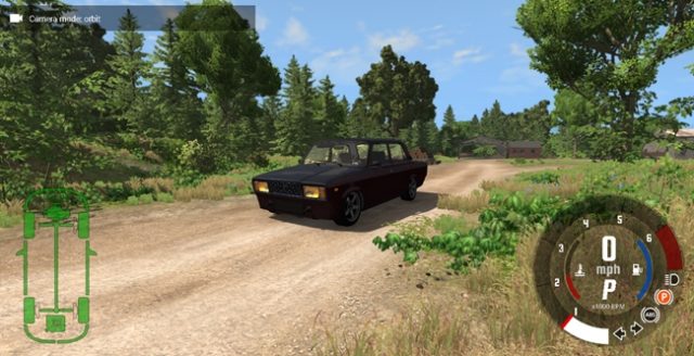 Lada 2107 beamng drive