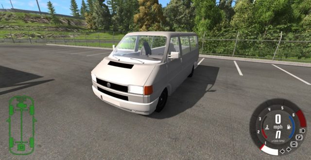 Volkswagen transporter beamng drive