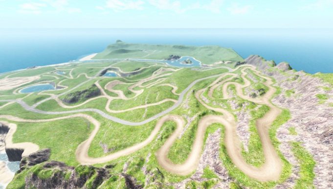 beamng drive best offroading map