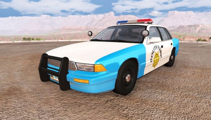 BeamNG - Gavril Grand Marshall South Park Police - BeamNG Drive Mods ...