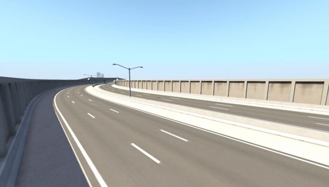 beamng drive desert highway map