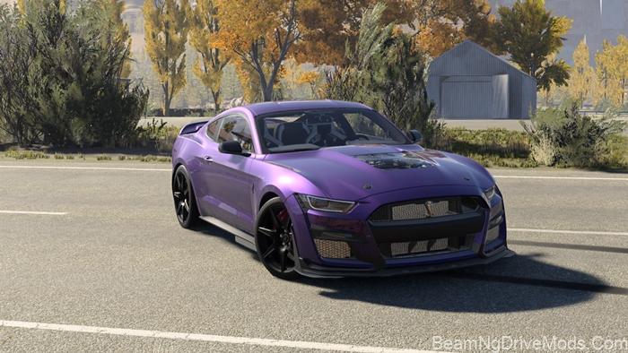 BeamNG Ford Mustang Shelby GT500