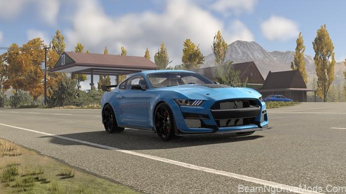 BeamNG Ford Mustang Shelby GT500 3