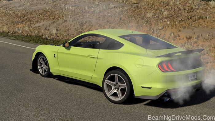 BeamNG Ford Mustang Shelby GT500 6