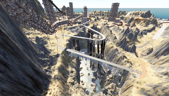 beamng drive cliff map