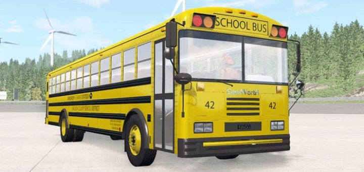 beamng drive thomas school bus