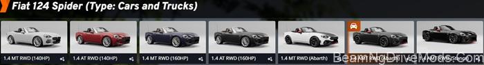 BeamNG Fiat 124 Spider 7