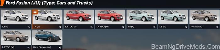 BeamNG Ford Fusion 7