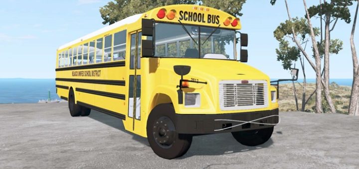 BeamNG - Dansworth D2500 (Type-D) School Bus V6.2 - BeamNG Drive Mods ...