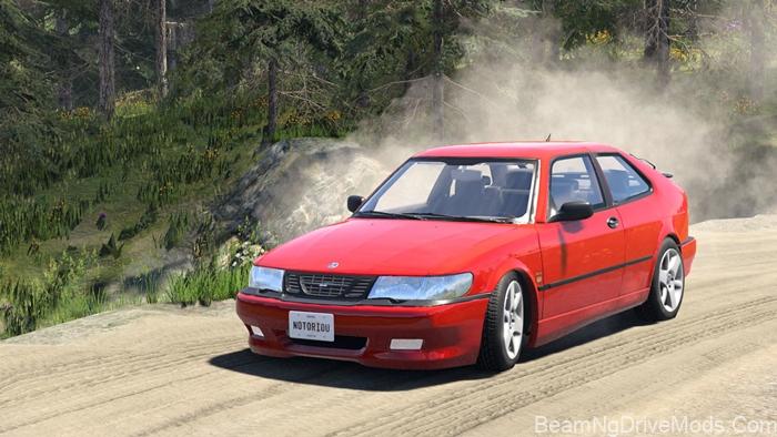BeamNG Saab 9-3 Aero Coupe 1999