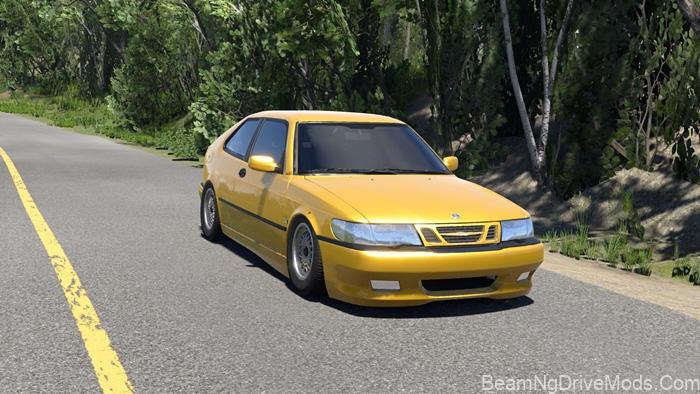 BeamNG Saab 9-3 Aero Coupe 1999 2