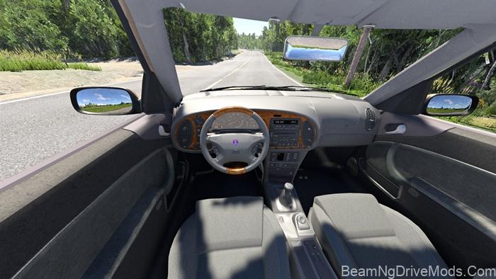 BeamNG Saab 9-3 Aero Coupe 1999 5