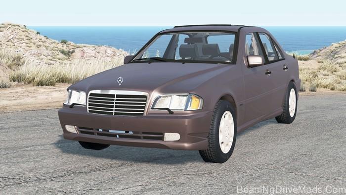 BeamNG - Mercedes-Benz C 43 AMG (W202) 1997 - BeamNG Drive Mods Download