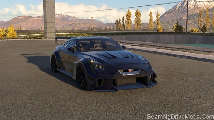 BeamNG Nissan GT-R (R35) 4