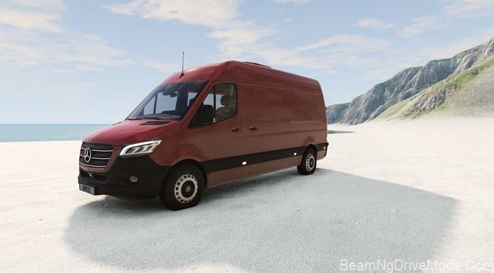 BeamNG - Mercedes-Benz Sprinter 2020 - BeamNG Drive Mods Download