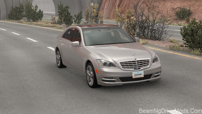 BeamNG Mercedes-Benz S Claas (W221)