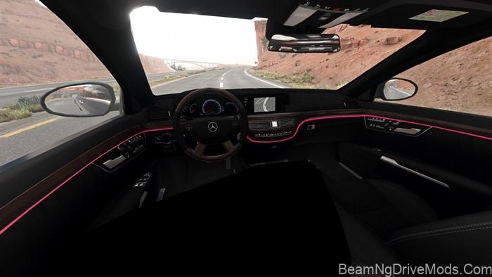 BeamNG Mercedes-Benz S Claas (W221) 3