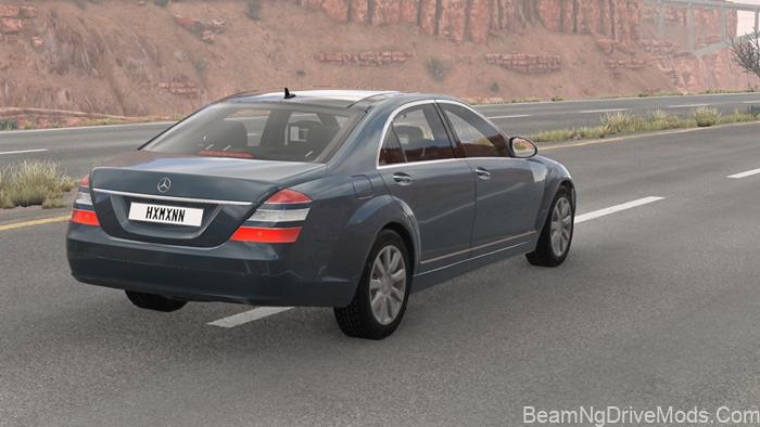 BeamNG Mercedes-Benz S Claas (W221) 4