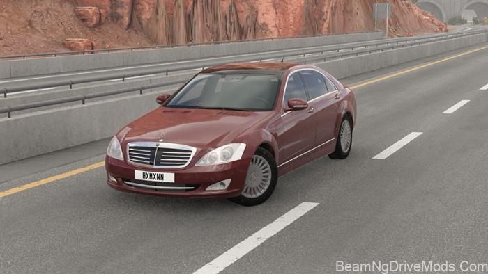 BeamNG Mercedes-Benz S Claas (W221) 5