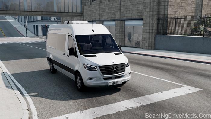 BeamNG - Mercedes Sprinter W907 - BeamNG Drive Mods Download