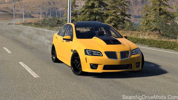 BeamNG Pontiac G8 4