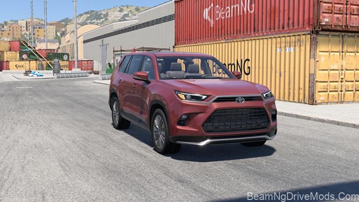 BeamNG Toyota Grand Highlander 4