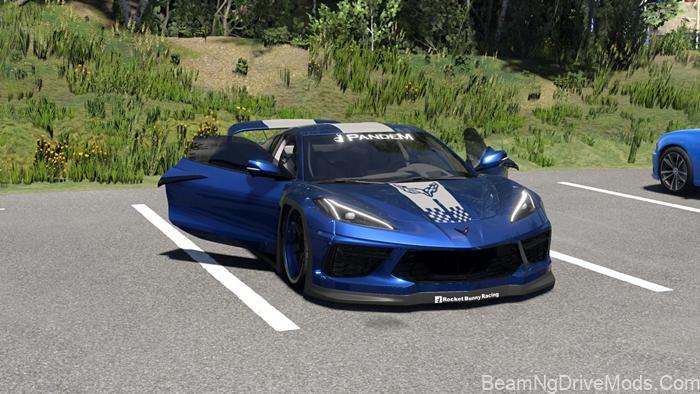 BeamNG Chevrolet Corvette C8