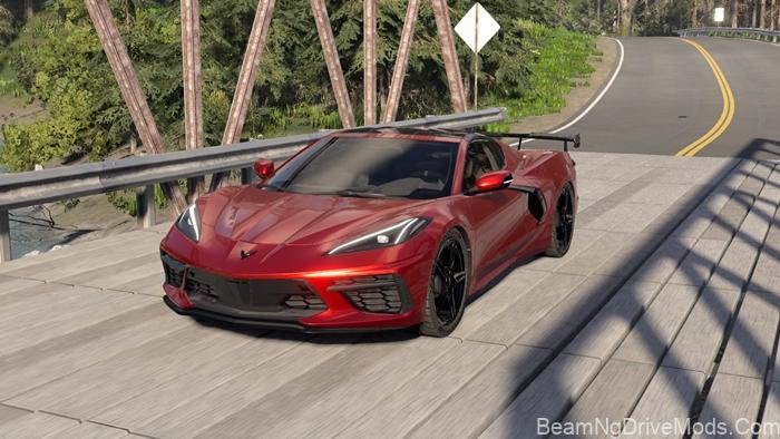 BeamNG Chevrolet Corvette C8 4
