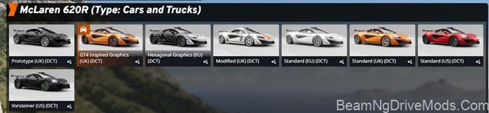 BeamNG McLaren 620R 4
