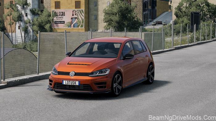 BeamNG - Volkswagen Golf MK 7-7.5 - BeamNG Drive Mods Download