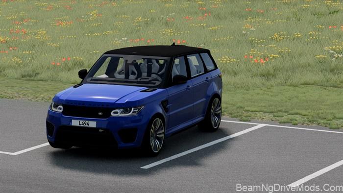 BeamNG - Land Rover Range Rover Sport SVR V1.2 - BeamNG Drive Mods Download
