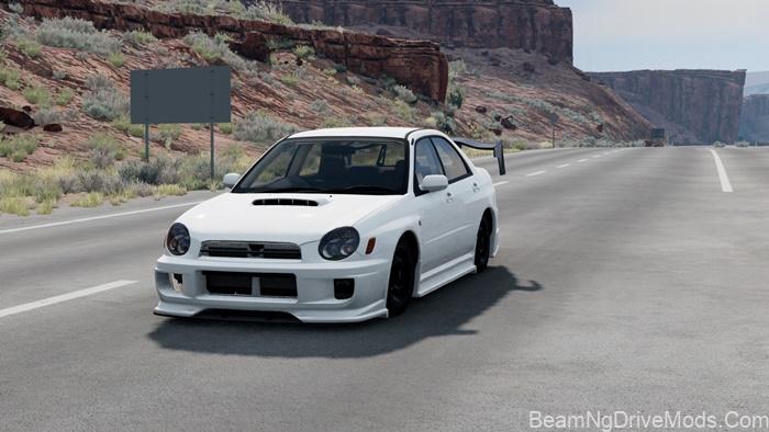 Subaru Rice Mods BeamNG - Subaru Impreza WRX - BeamNG Drive Mods Download