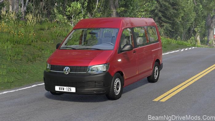 BeamNG Volkswagen Transporter T6 2