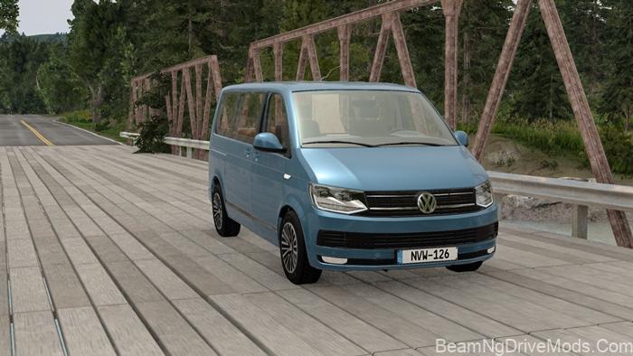BeamNG Volkswagen Transporter T6 3