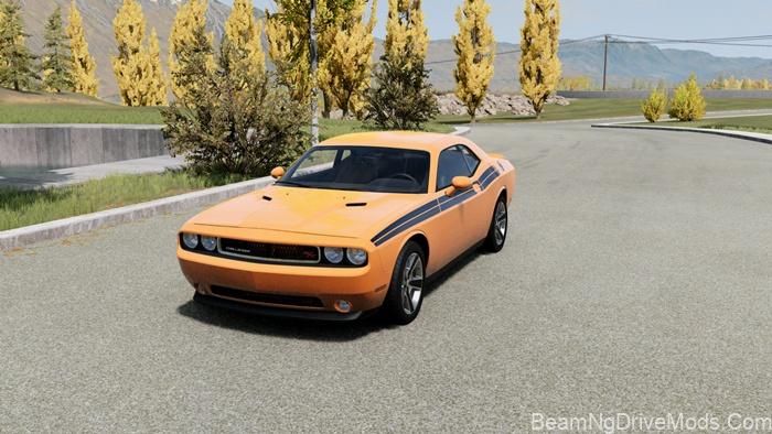 Mod Top Challenger BeamNG - 2008-2014 Dodge Challenger - BeamNG Drive Mods Download