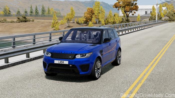 BeamNG - Land Rover Range Rover Sport SVR 6.0 - BeamNG Drive Mods Download