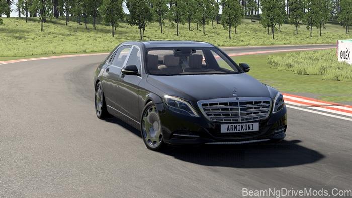 BeamNG Mercedes-Benz S-Class (W222) 3