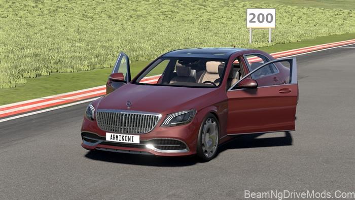 BeamNG Mercedes-Benz S-Class (W222) 4