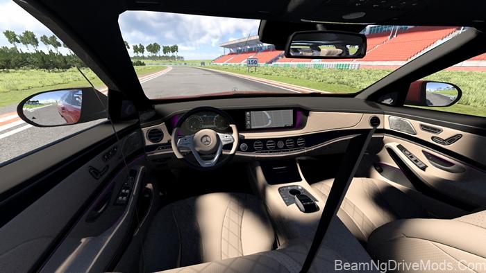 BeamNG Mercedes-Benz S-Class (W222) 5