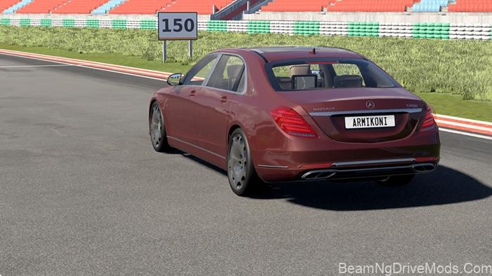 BeamNG Mercedes-Benz S-Class (W222) 6