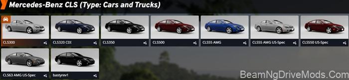 BeamNG Mercedes-Benz CLS 6