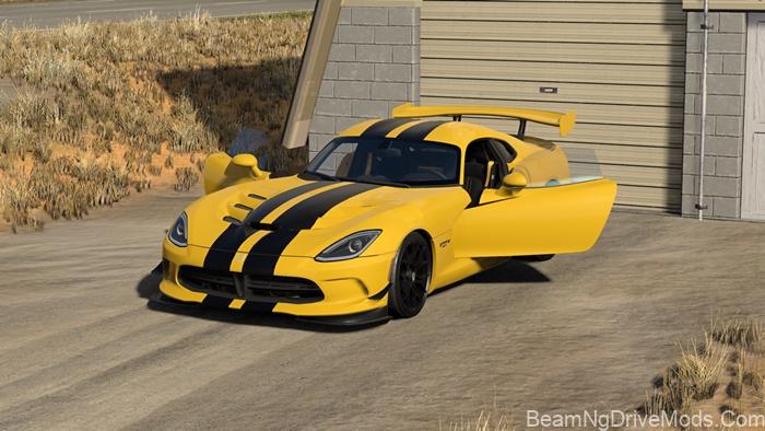 BeamNG Dodge Viper V 4