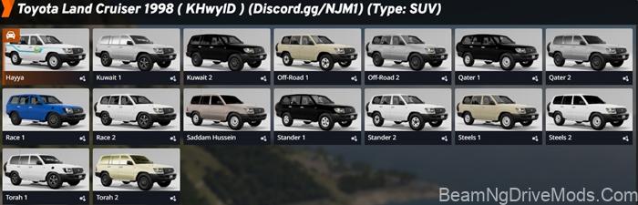 BeamNG Toyota Land Cruiser 1998 6