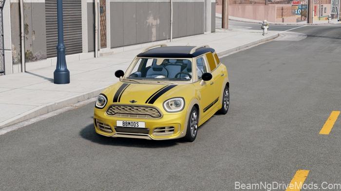 BeamNG - Mini Countryman F60 2016 (0.37) - BeamNG Drive Mods Download